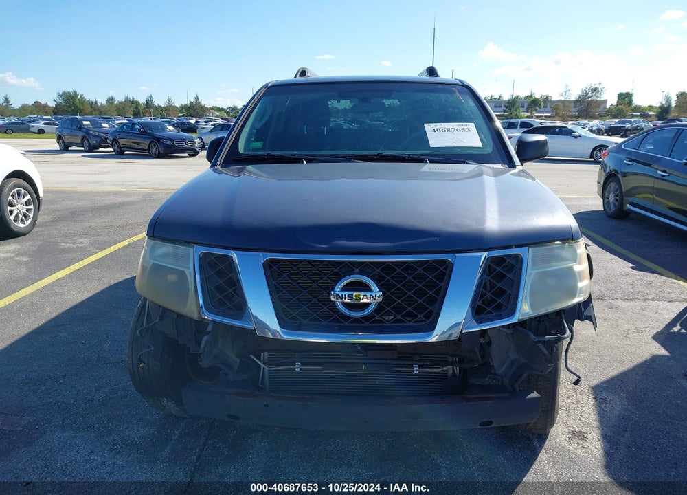 2012 NISSAN PATHFINDER S VIN: 5N1AR1NN8CC608383
