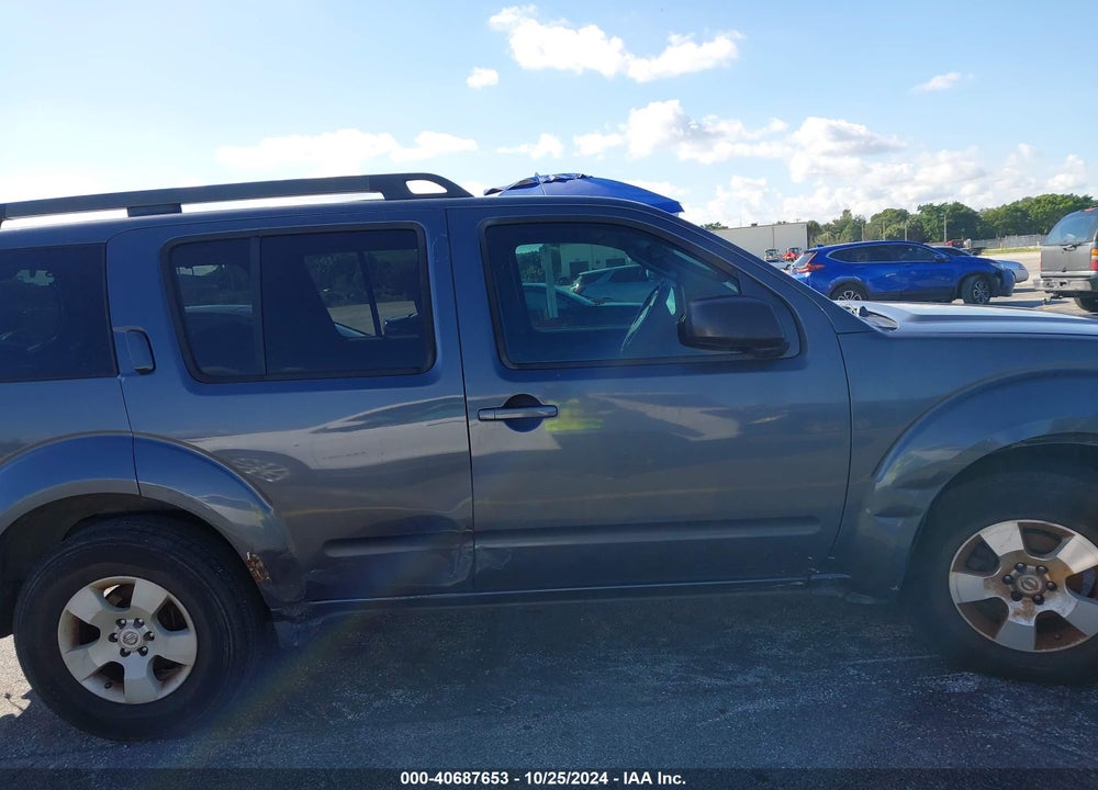 2012 NISSAN PATHFINDER S VIN: 5N1AR1NN8CC608383