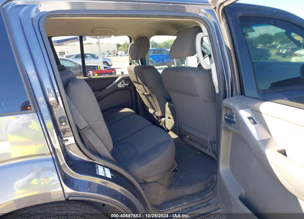 2012 NISSAN PATHFINDER S VIN: 5N1AR1NN8CC608383