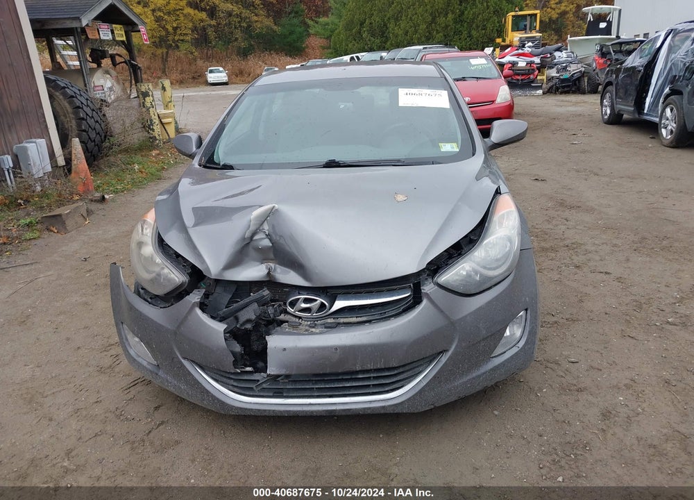 2013 HYUNDAI ELANTRA GLS VIN: 5NPDH4AE0DH341144