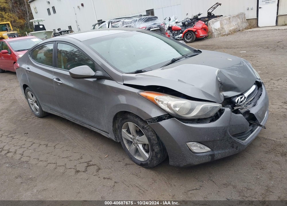 2013 HYUNDAI ELANTRA GLS VIN: 5NPDH4AE0DH341144