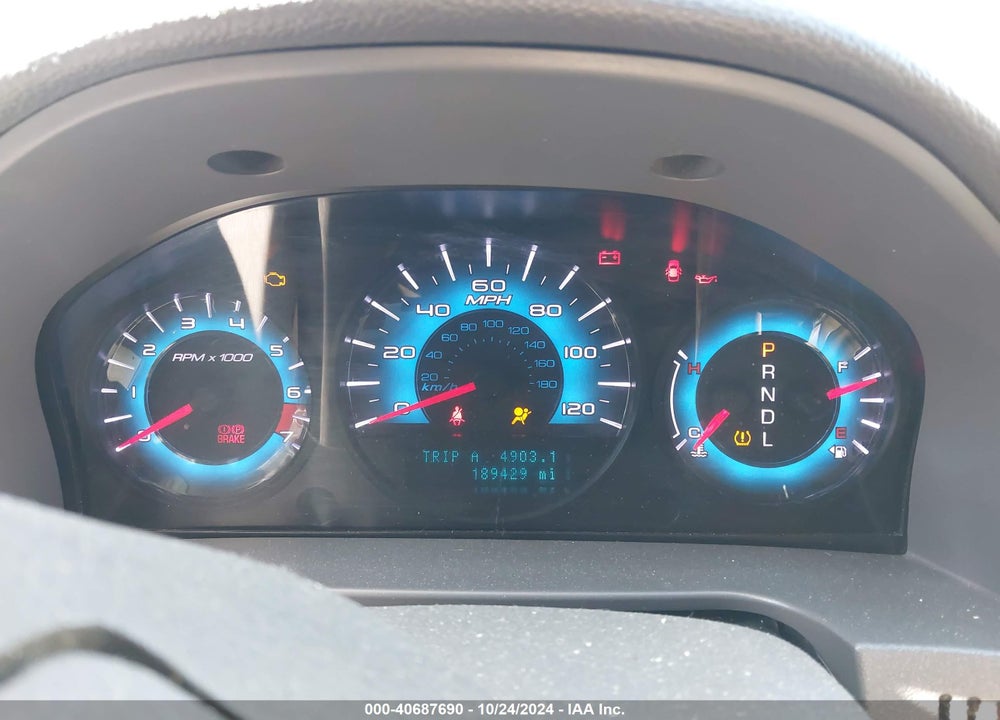 2011 FORD FUSION SEL VIN: 3FAHP0JA1BR121280