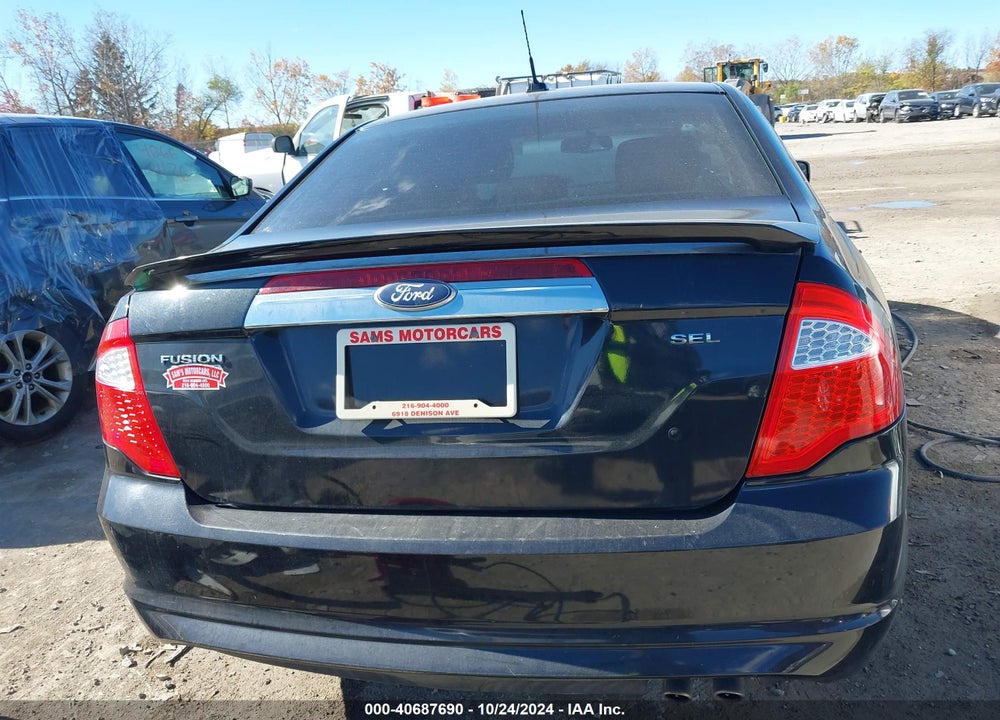 2011 FORD FUSION SEL VIN: 3FAHP0JA1BR121280