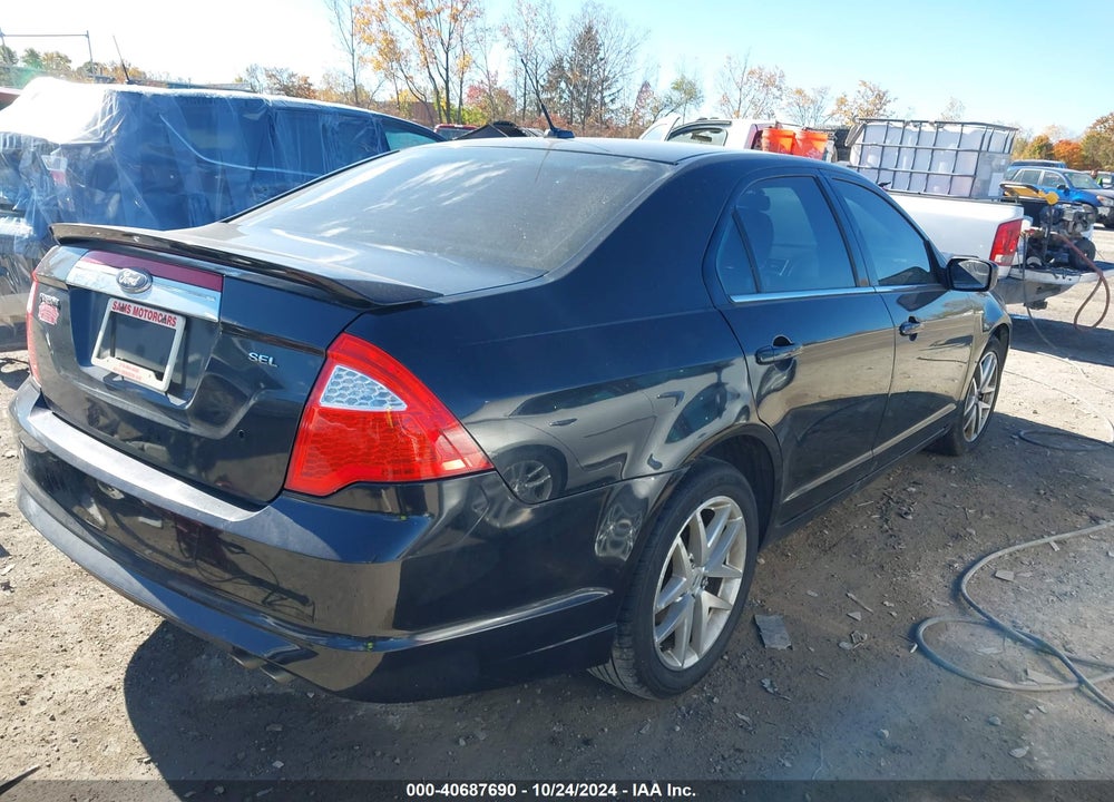 2011 FORD FUSION SEL VIN: 3FAHP0JA1BR121280