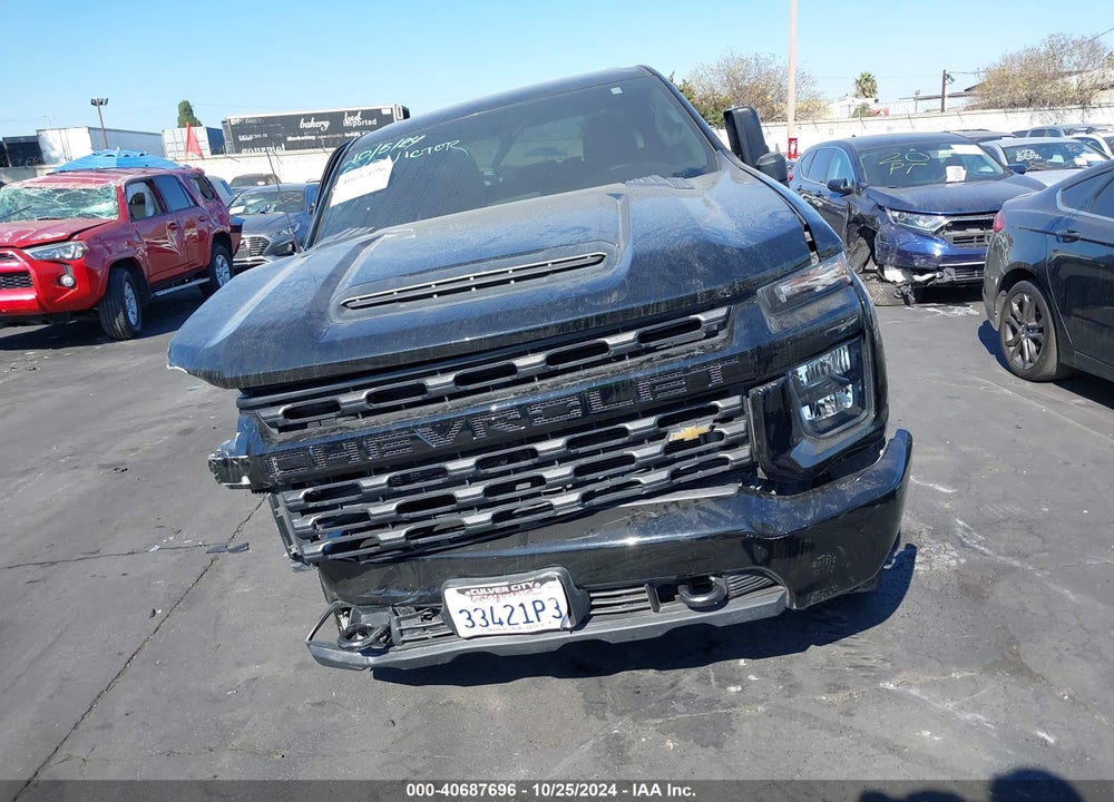 2022 CHEVROLET SILVERADO 2500HD 2WD  STANDARD BED CUSTOM VIN: 2GC4WME7XN1240343