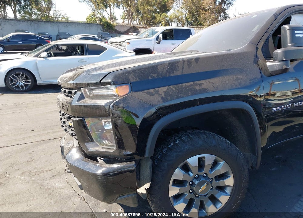 2022 CHEVROLET SILVERADO 2500HD 2WD  STANDARD BED CUSTOM VIN: 2GC4WME7XN1240343