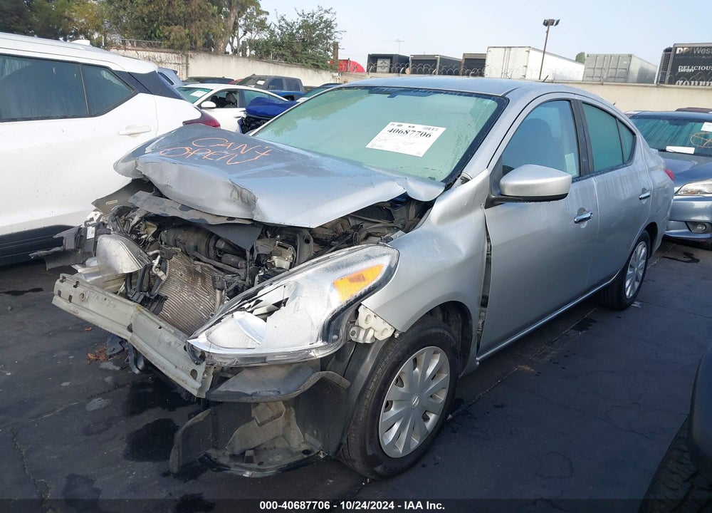 2019 NISSAN VERSA 1.6 SV VIN: 3N1CN7AP7KL800550