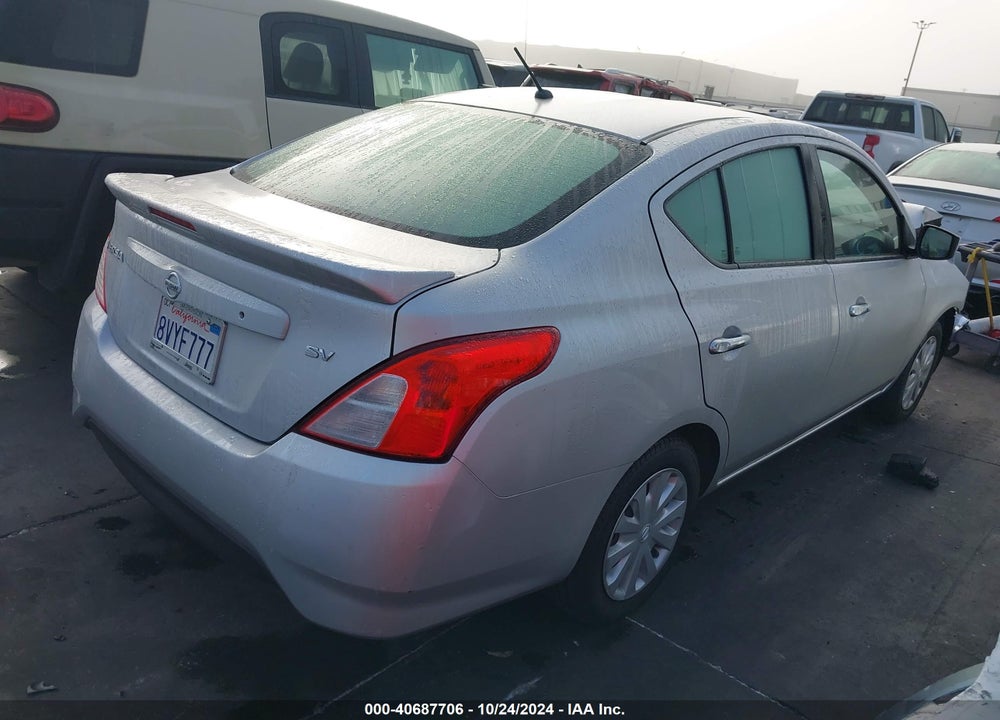 2019 NISSAN VERSA 1.6 SV VIN: 3N1CN7AP7KL800550