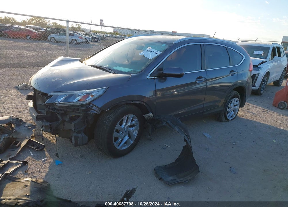 2016 HONDA CR-V EX-L VIN: 2HKRM3H77GH535077