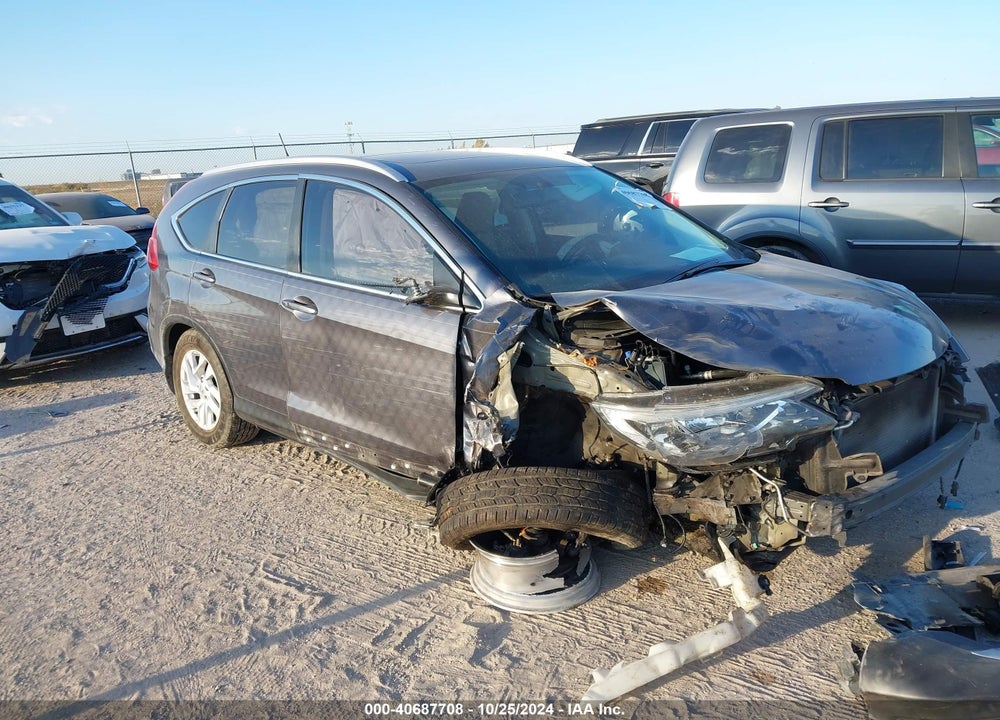 2016 HONDA CR-V EX-L VIN: 2HKRM3H77GH535077