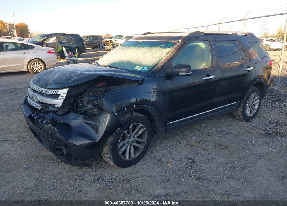 2014 FORD EXPLORER XLT VIN: 1FM5K8D87EGC21278