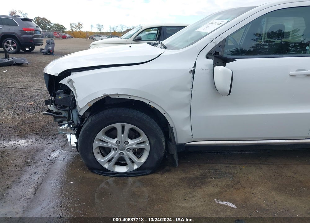 2013 DODGE DURANGO SXT VIN: 1C4RDJAG4DC696380