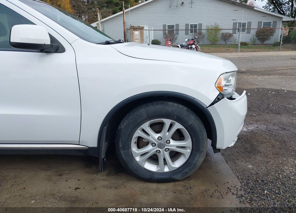 2013 DODGE DURANGO SXT VIN: 1C4RDJAG4DC696380