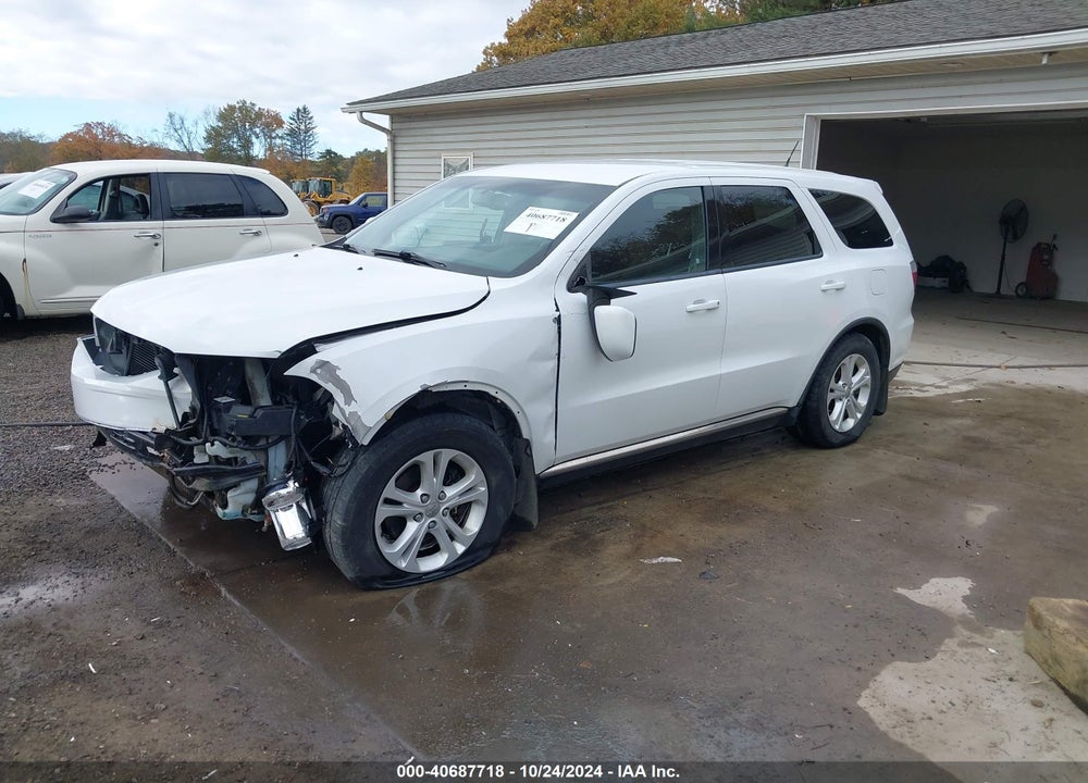 2013 DODGE DURANGO SXT VIN: 1C4RDJAG4DC696380