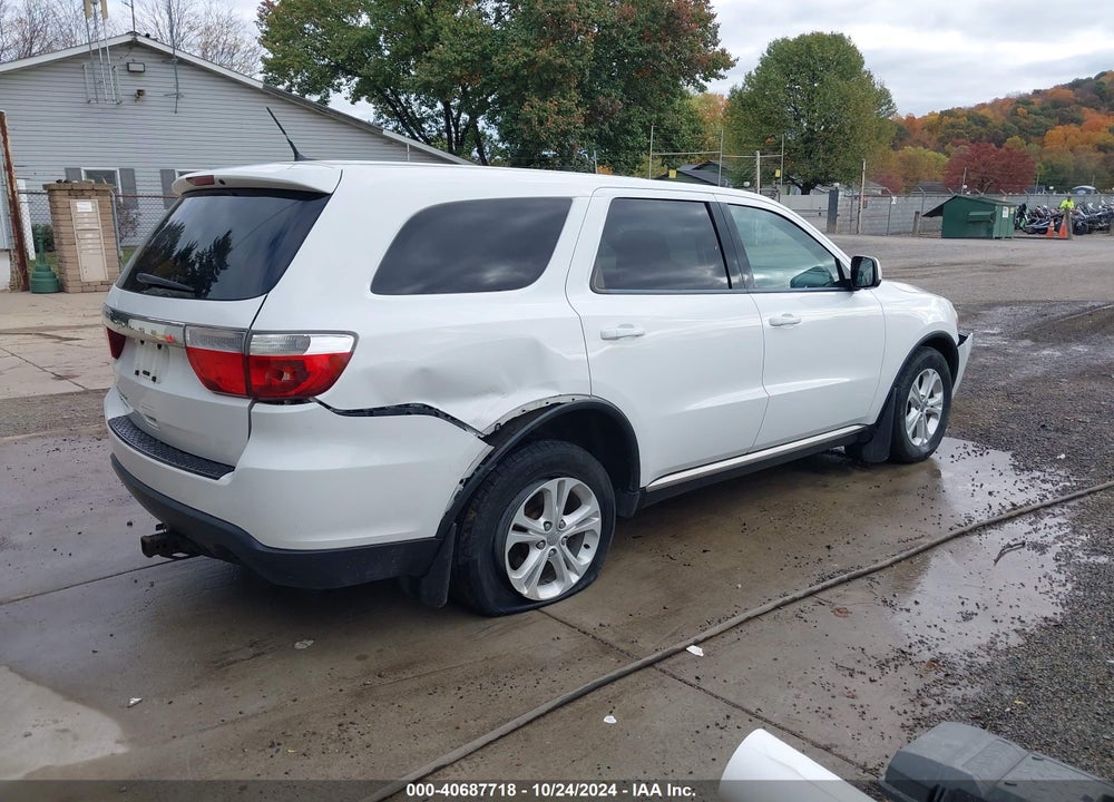 2013 DODGE DURANGO SXT VIN: 1C4RDJAG4DC696380