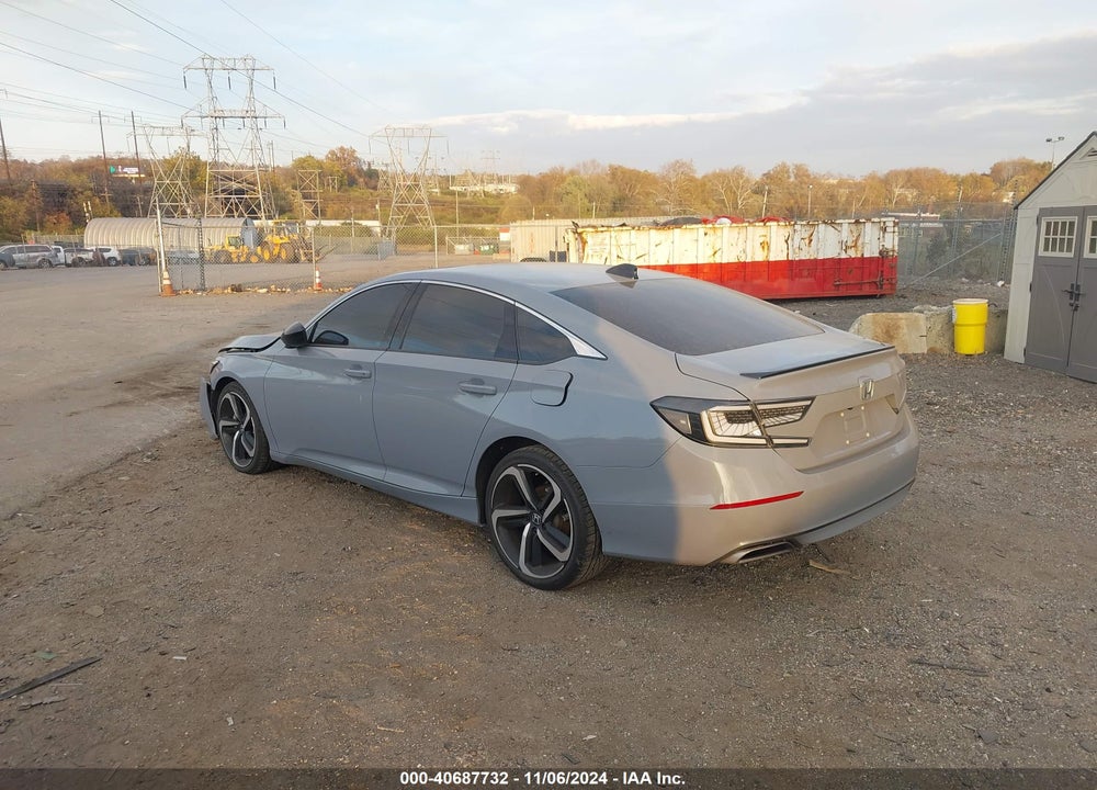 2022 HONDA ACCORD SPORT 2.0T VIN: 1HGCV2F35NA023689