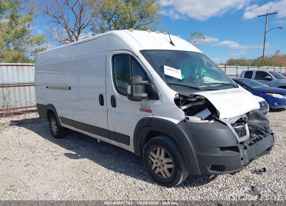 2022 RAM PROMASTER 3500 CARGO VAN HIGH ROOF 159 WB EXT VIN: 3C6MRVJG3NE138847