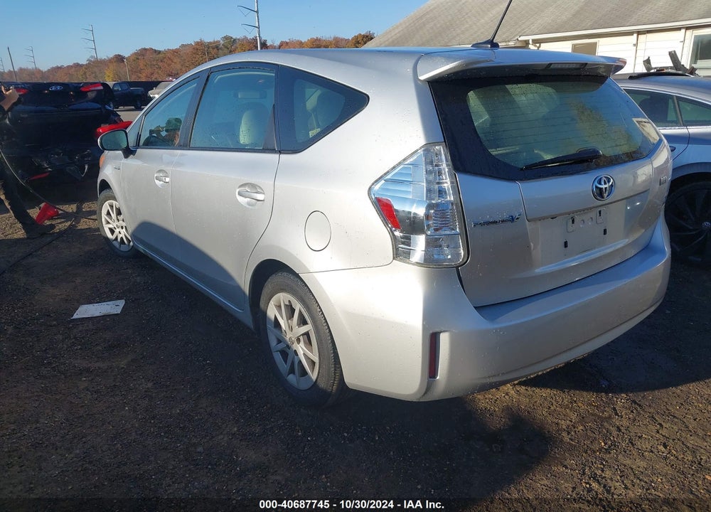 2012 TOYOTA PRIUS V THREE VIN: JTDZN3EU8C3097912