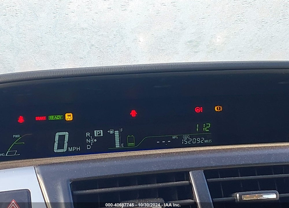 2012 TOYOTA PRIUS V THREE VIN: JTDZN3EU8C3097912