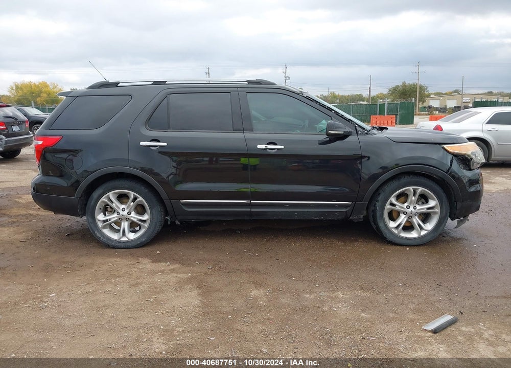 2013 FORD EXPLORER LIMITED VIN: 1FM5K7F86DGA67555