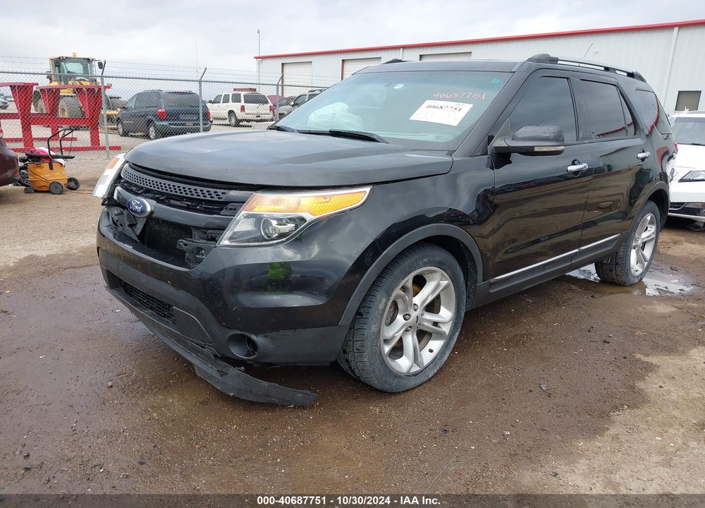 2013 FORD EXPLORER LIMITED VIN: 1FM5K7F86DGA67555