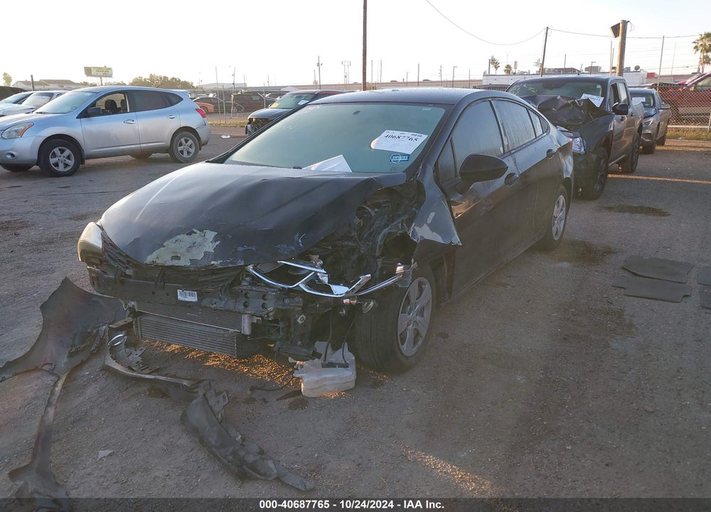 2017 CHEVROLET CRUZE LS AUTO VIN: 1G1BC5SM9H7124292