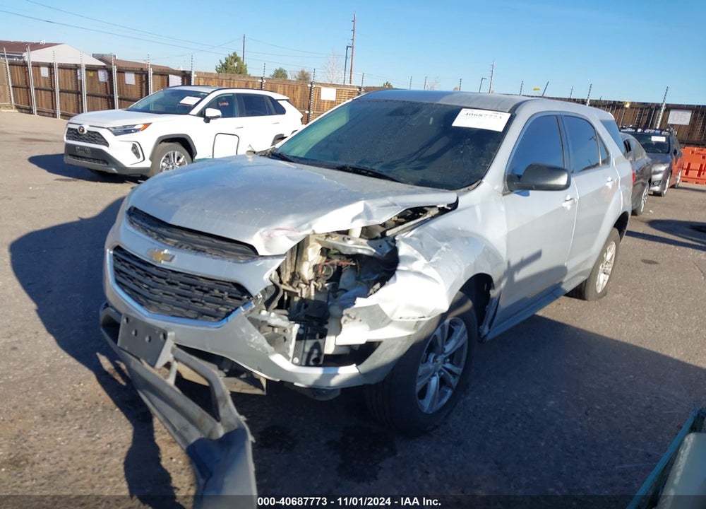 2017 CHEVROLET EQUINOX LS VIN: 2GNALBEK8H6102738