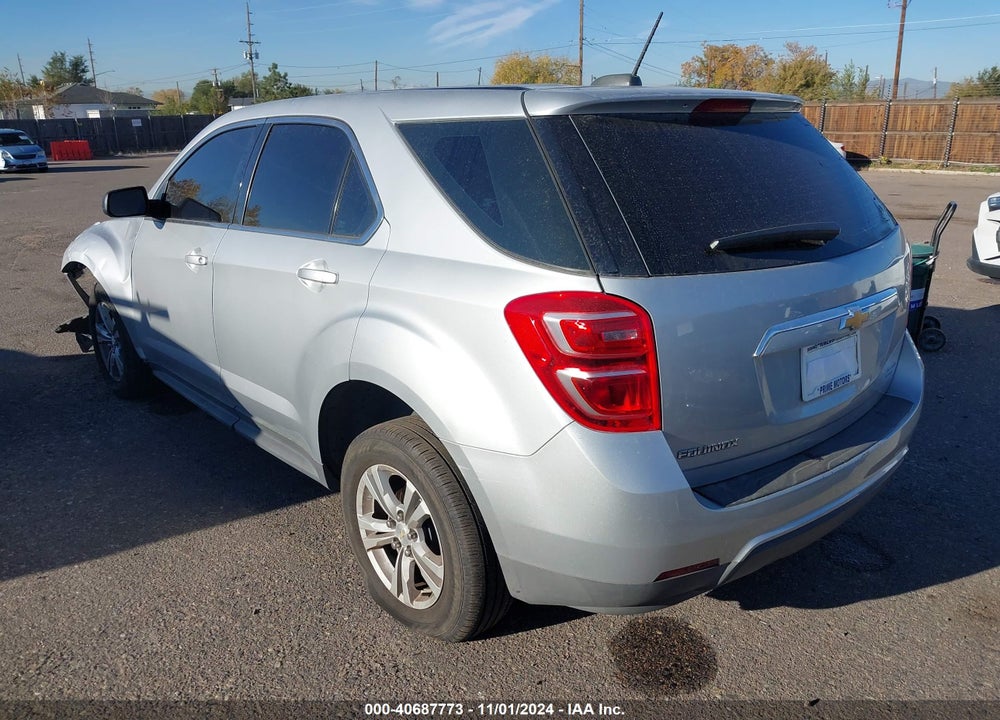2017 CHEVROLET EQUINOX LS VIN: 2GNALBEK8H6102738