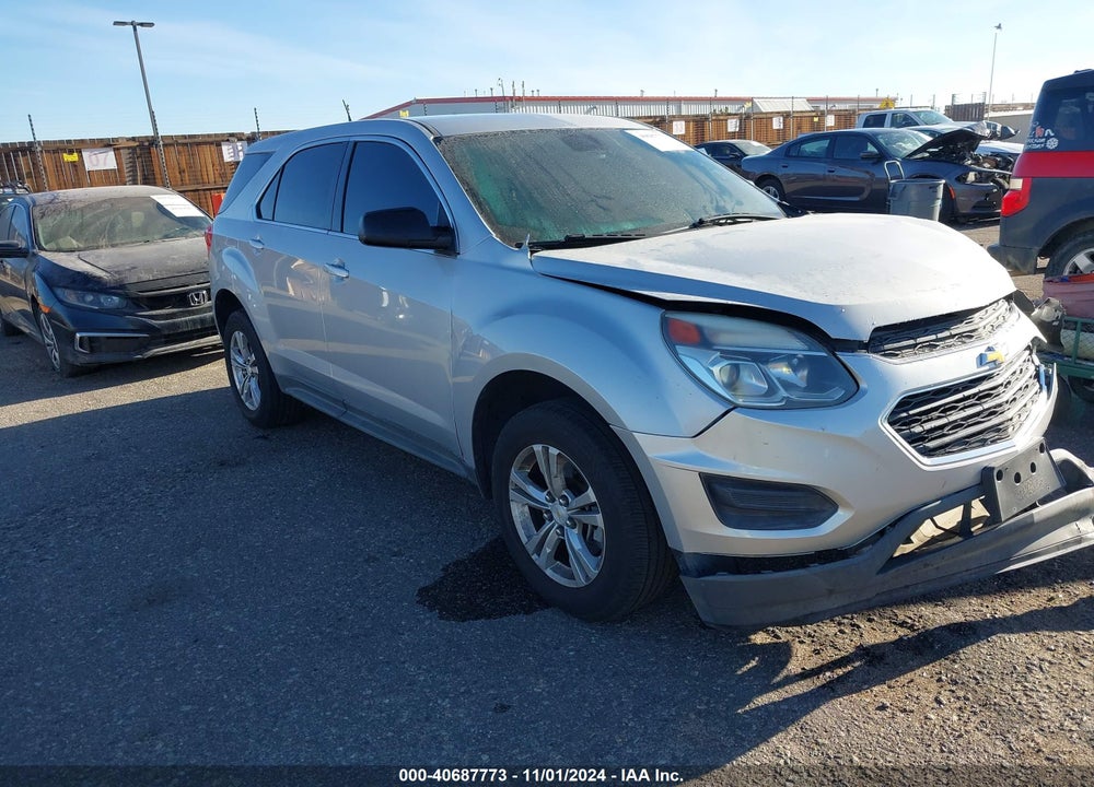 2017 CHEVROLET EQUINOX LS VIN: 2GNALBEK8H6102738