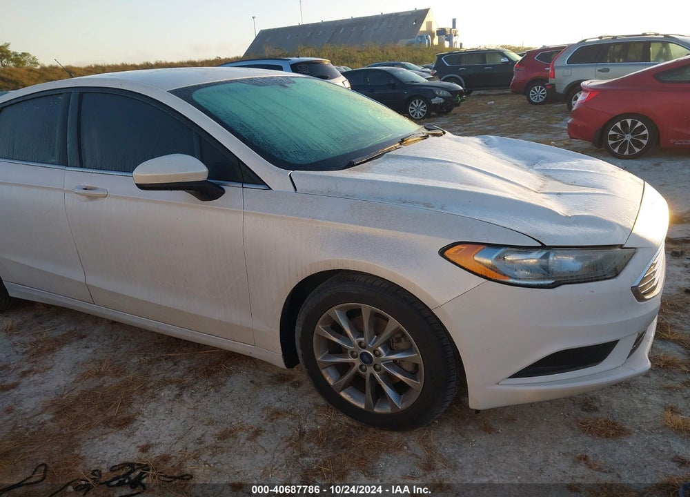 2017 FORD FUSION SE VIN: 3FA6P0H77HR212399