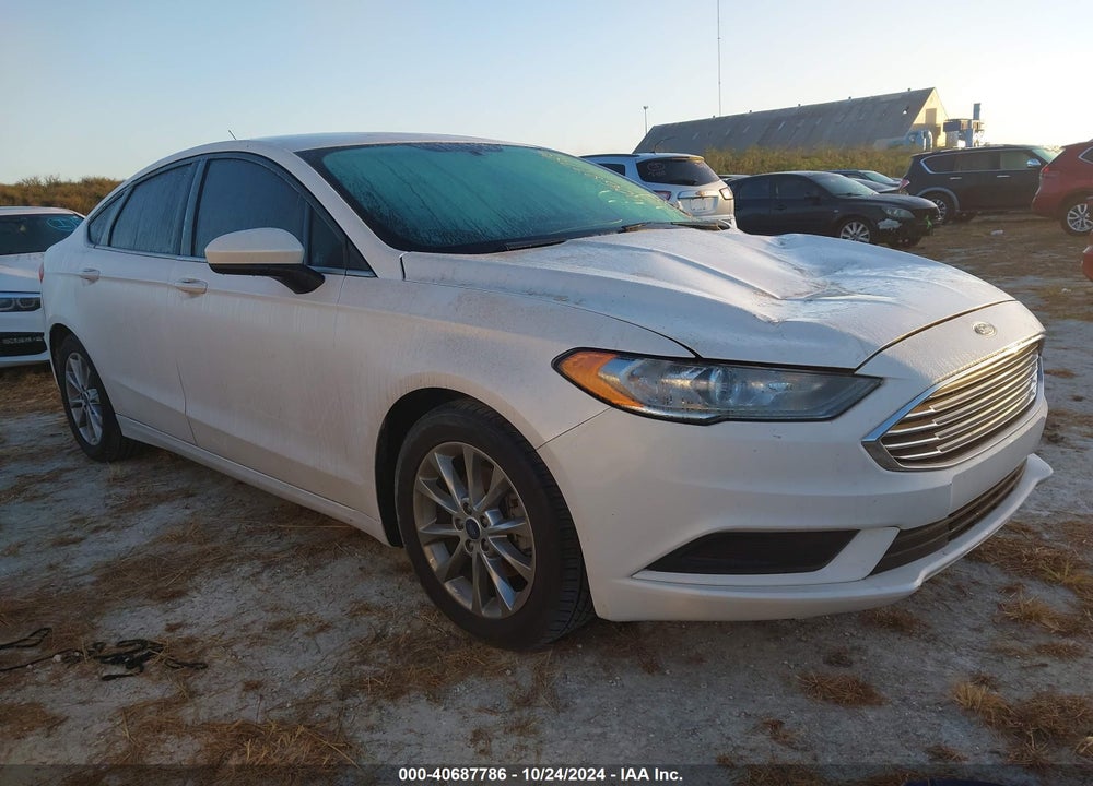 2017 FORD FUSION SE VIN: 3FA6P0H77HR212399