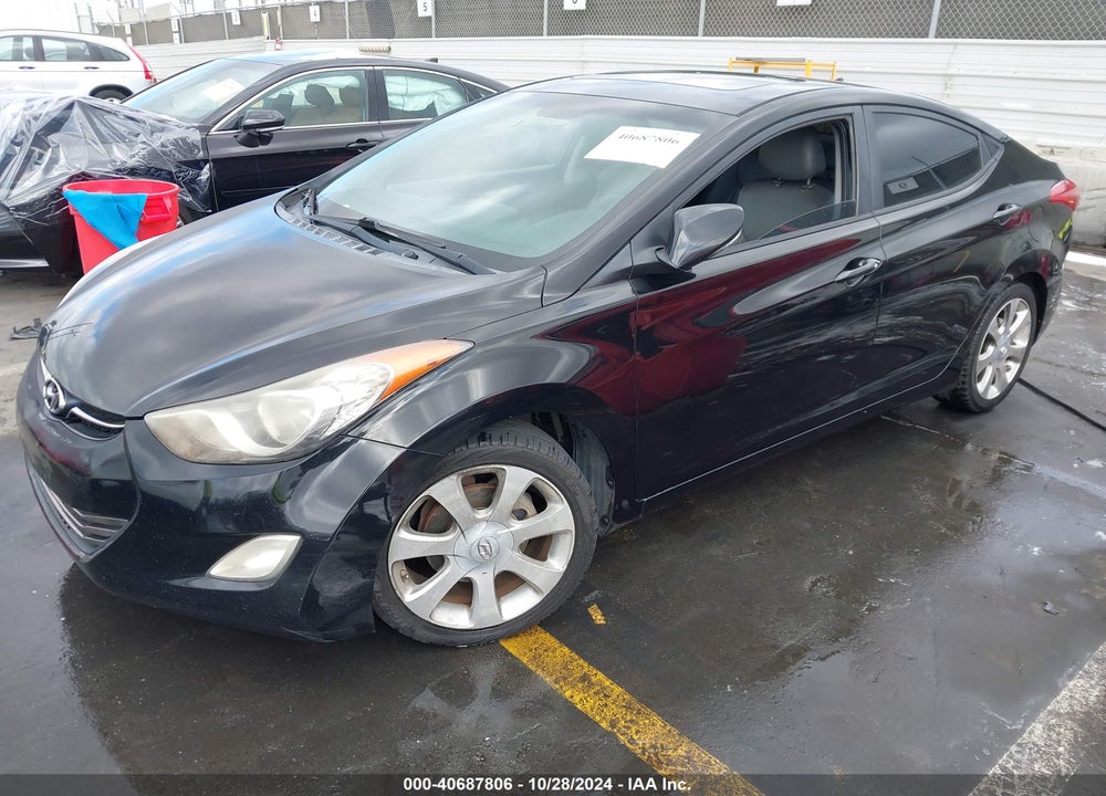 2012 HYUNDAI ELANTRA LIMITED (ULSAN PLANT) VIN: KMHDH4AE7CU246564