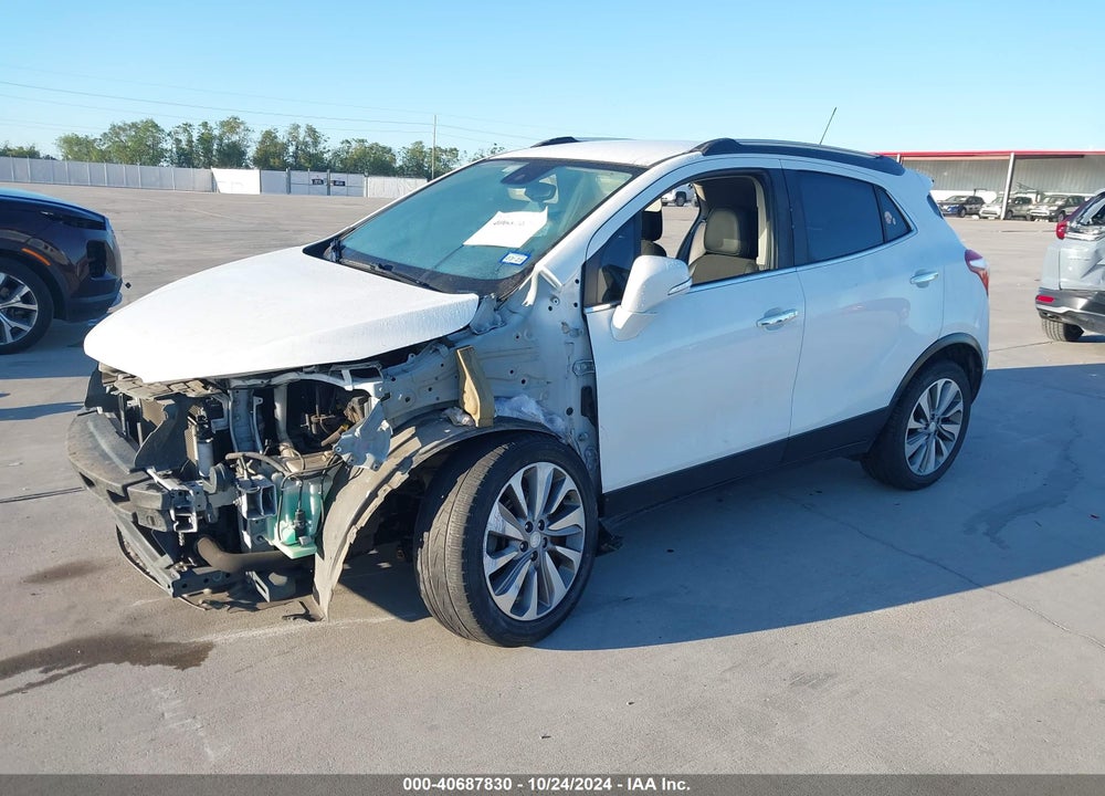 2018 BUICK ENCORE PREFERRED VIN: KL4CJASB2JB607208