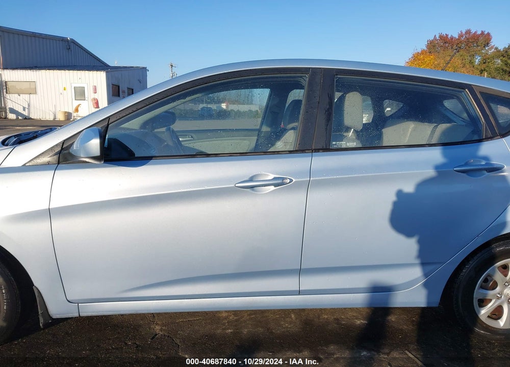 2012 HYUNDAI ACCENT GS VIN: KMHCT5AE3CU041453
