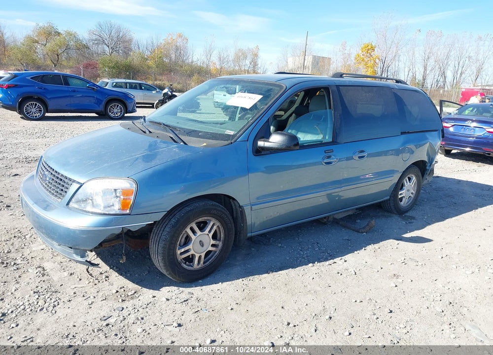 2007 FORD FREESTAR SEL VIN: 2FMZA52227BA05222