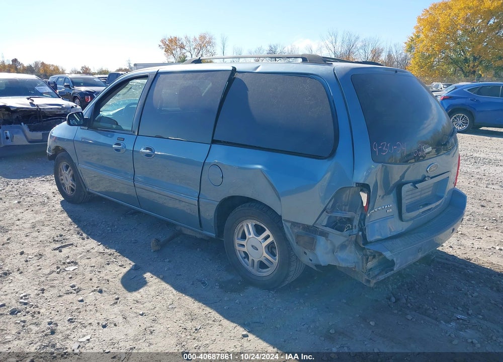 2007 FORD FREESTAR SEL VIN: 2FMZA52227BA05222