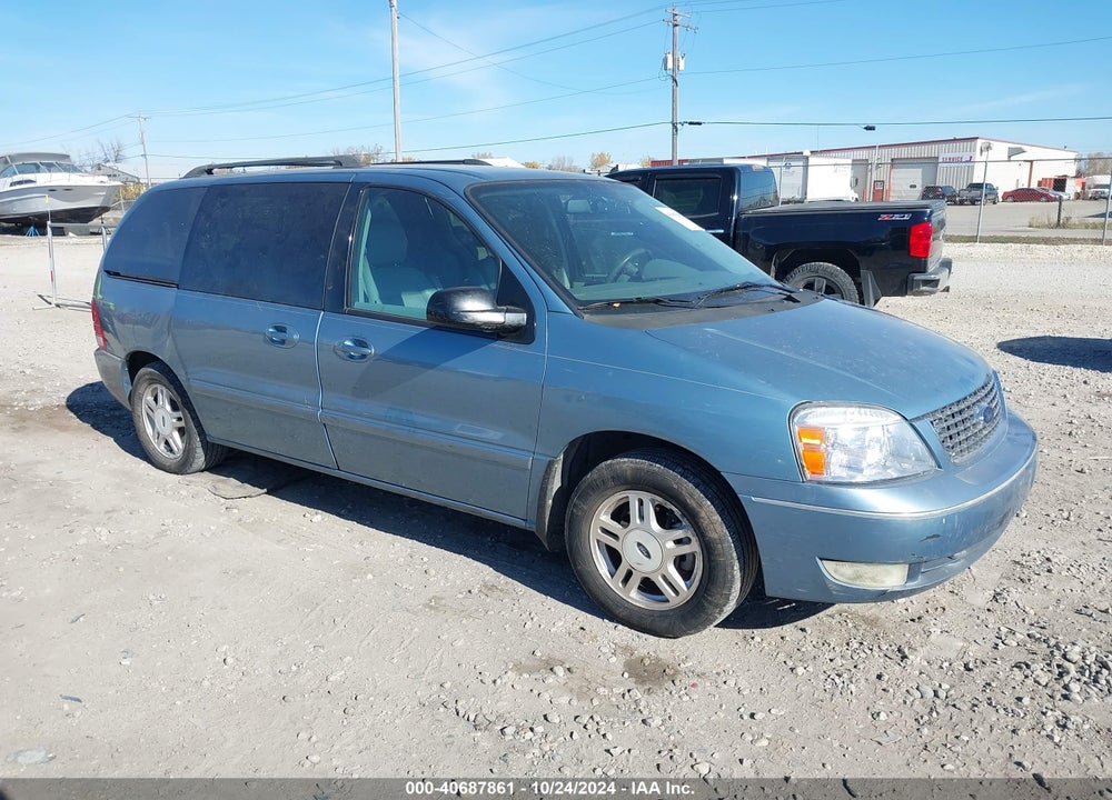 2007 FORD FREESTAR SEL VIN: 2FMZA52227BA05222