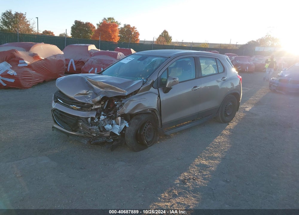 2018 CHEVROLET TRAX LS VIN: 3GNCJKSB6JL386553