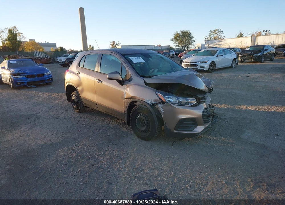 2018 CHEVROLET TRAX LS VIN: 3GNCJKSB6JL386553