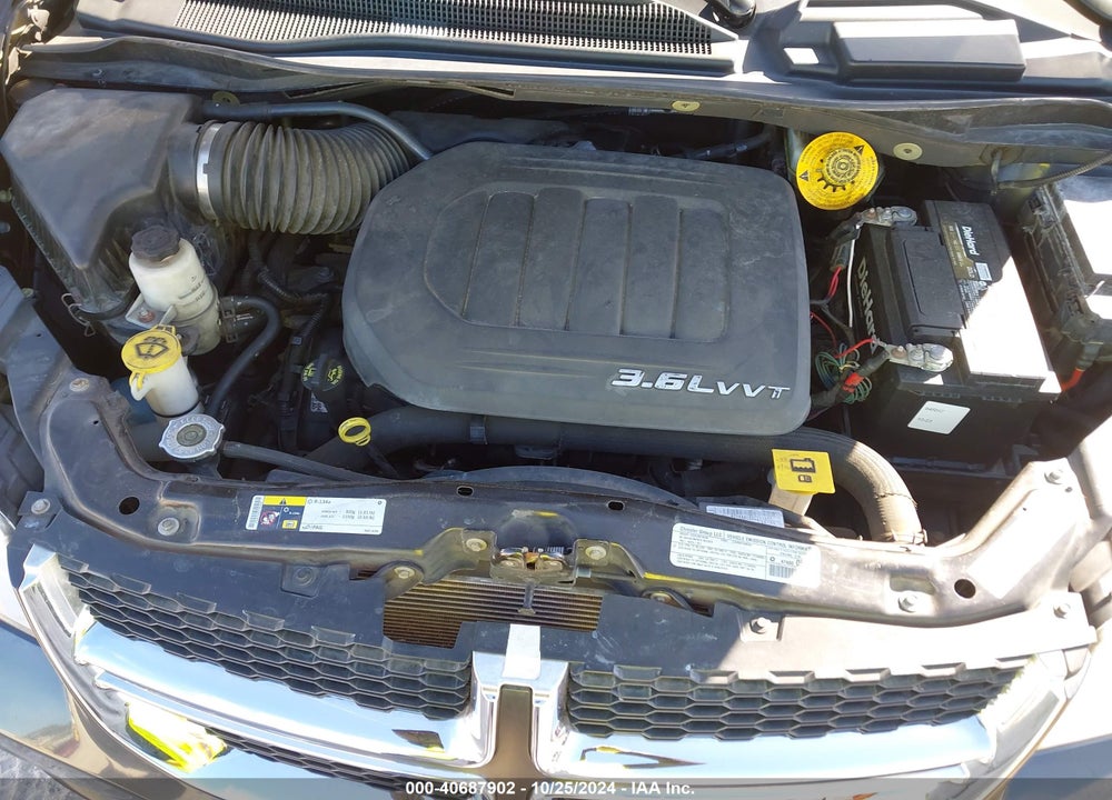 2014 DODGE GRAND CARAVAN SXT VIN: 2C4RDGCG2ER114219