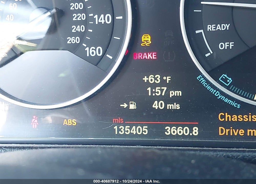 2012 BMW 328I VIN: WBA3A5C59CF257770