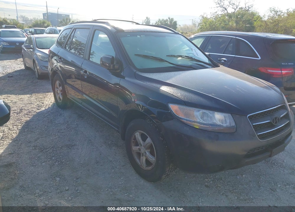 2007 HYUNDAI SANTA FE GLS VIN: 5NMSG13D87H123547