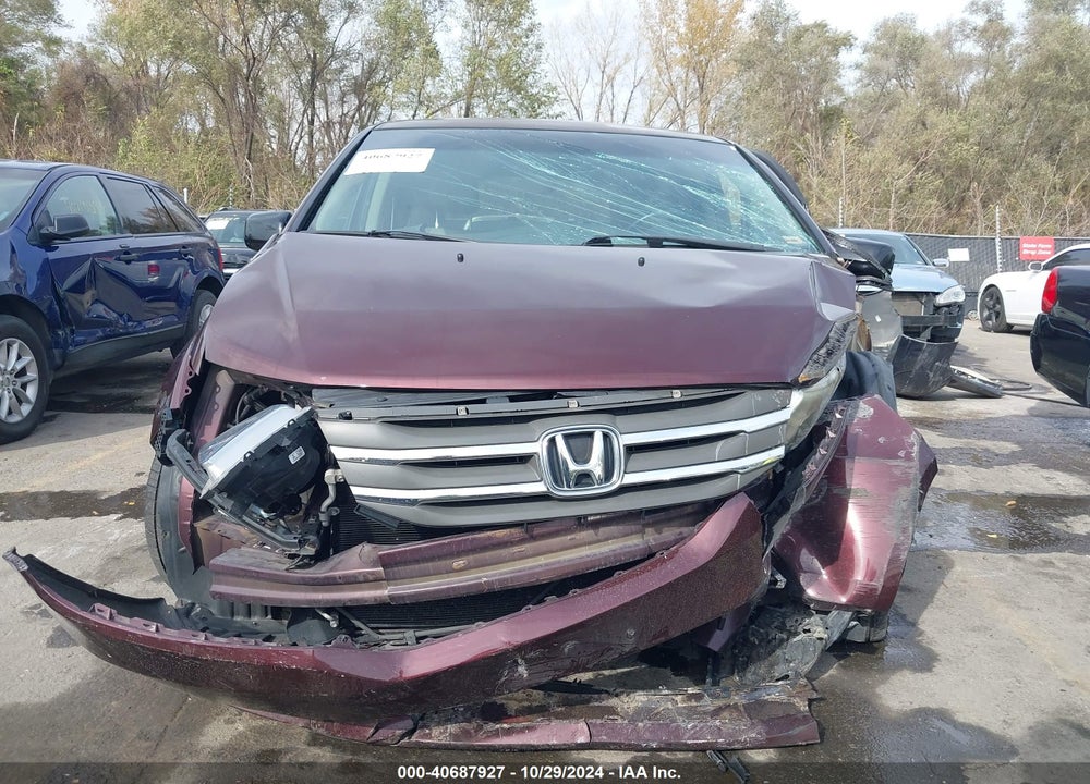 2012 HONDA ODYSSEY EX-L VIN: 5FNRL5H66CB092712