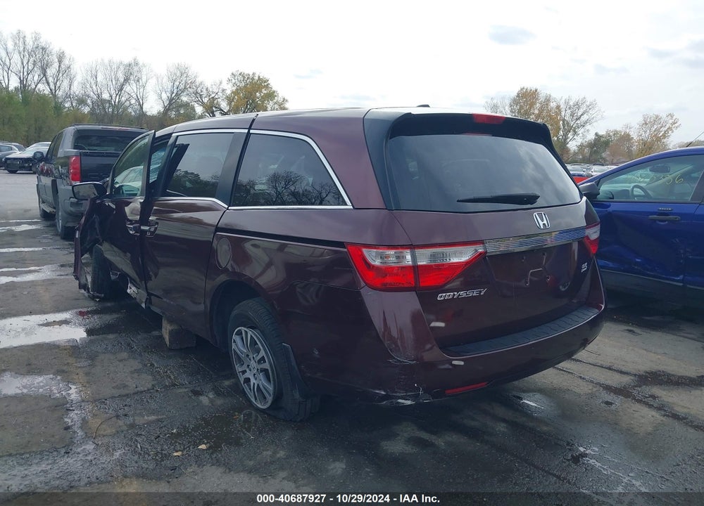 2012 HONDA ODYSSEY EX-L VIN: 5FNRL5H66CB092712