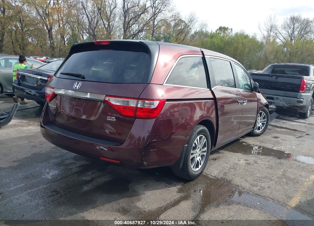 2012 HONDA ODYSSEY EX-L VIN: 5FNRL5H66CB092712