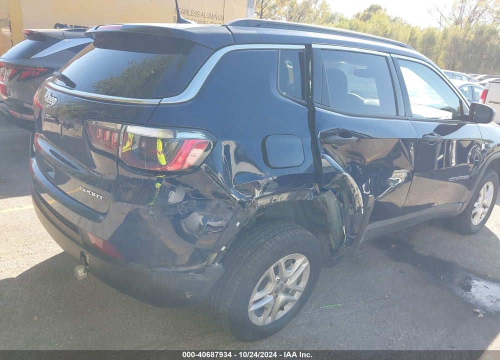 2021 JEEP COMPASS SPORT 4X4 VIN: 3C4NJDAB8MT591360