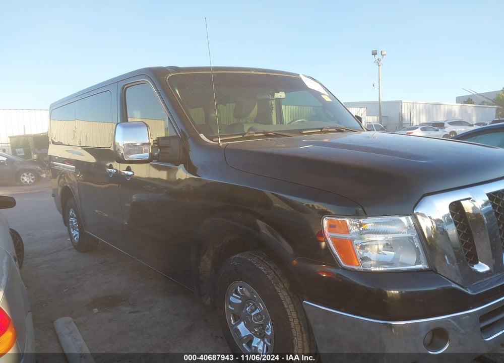 2015 NISSAN NV PASSENGER NV3500 HD SL V8 VIN: 5BZAF0AA6FN851175