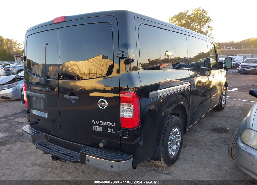 2015 NISSAN NV PASSENGER NV3500 HD SL V8 VIN: 5BZAF0AA6FN851175