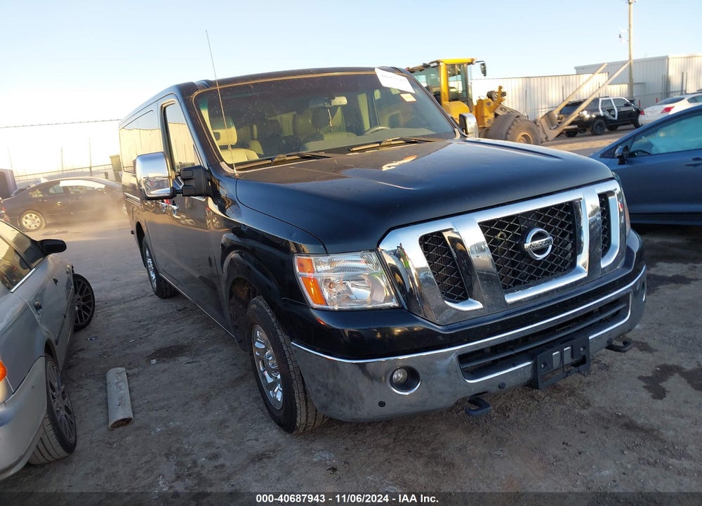 2015 NISSAN NV PASSENGER NV3500 HD SL V8 VIN: 5BZAF0AA6FN851175