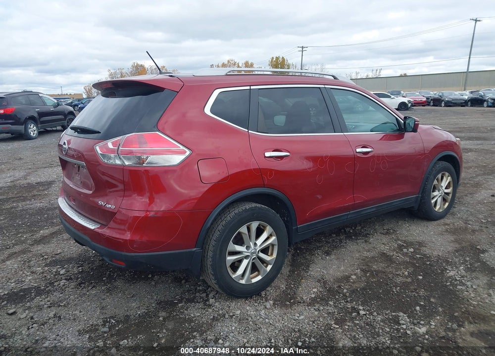 2015 NISSAN ROGUE SV VIN: 5N1AT2MV7FC844732